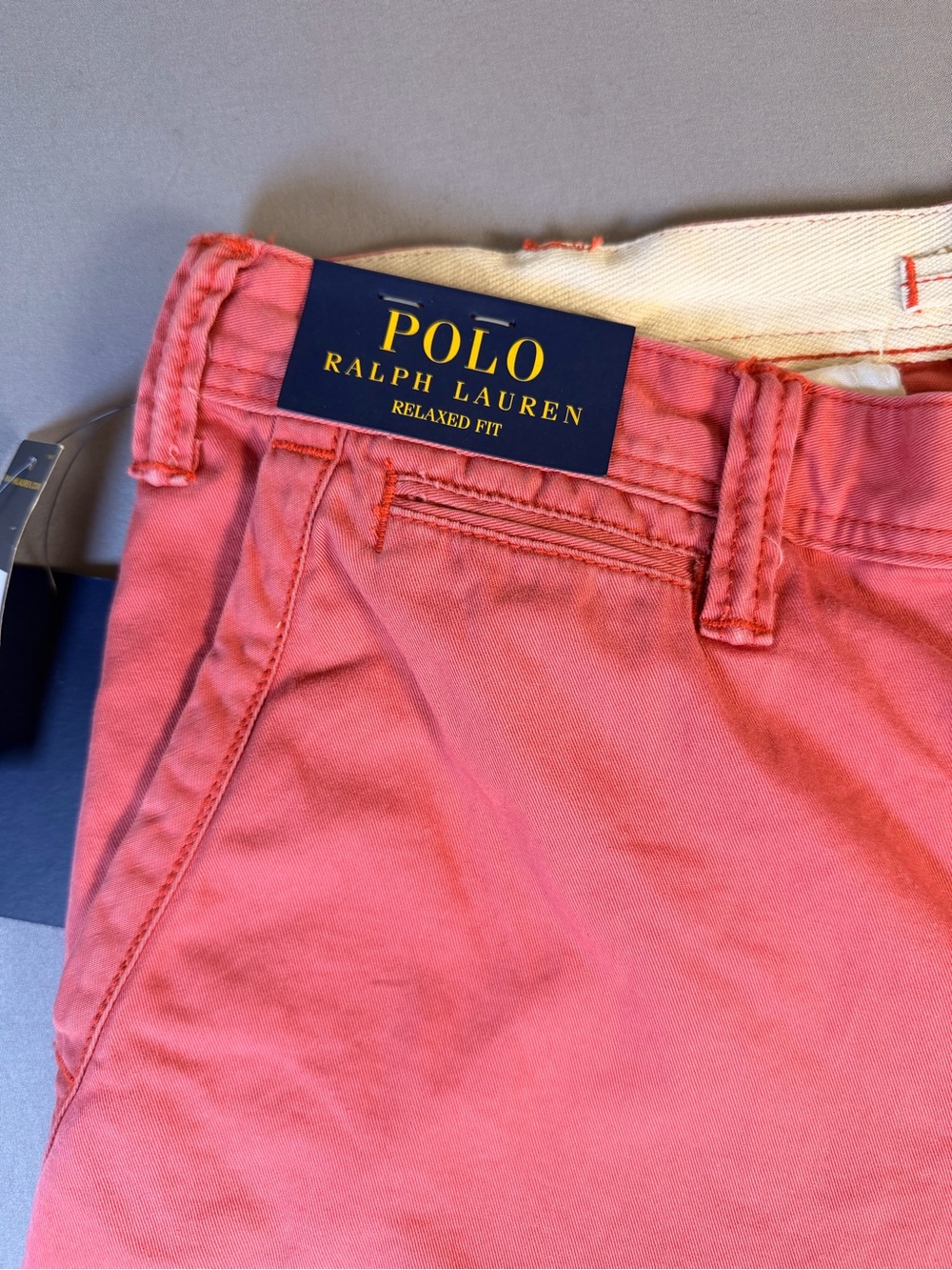 Ralph Lauren Men’s Relaxed Fit Nantucket Red Shorts Size 32 NWT - Picture 2 of 10